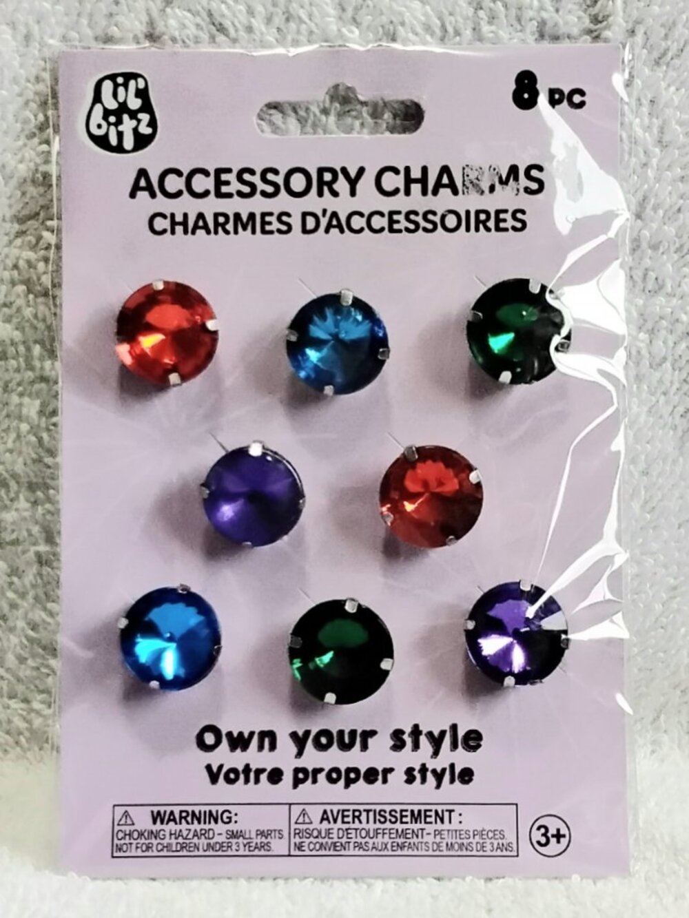 Sealed 3/$30 Set of 8 Themed Own Your Style Croc Charms by Lil' Bitz Modifi!!